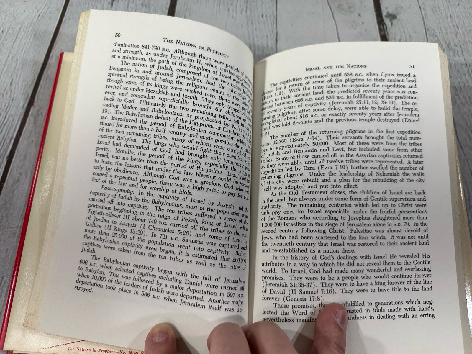 The Nations In Prophecy by John F. Walvoord HCDJ Vintage 1977 Zondervan VGC!