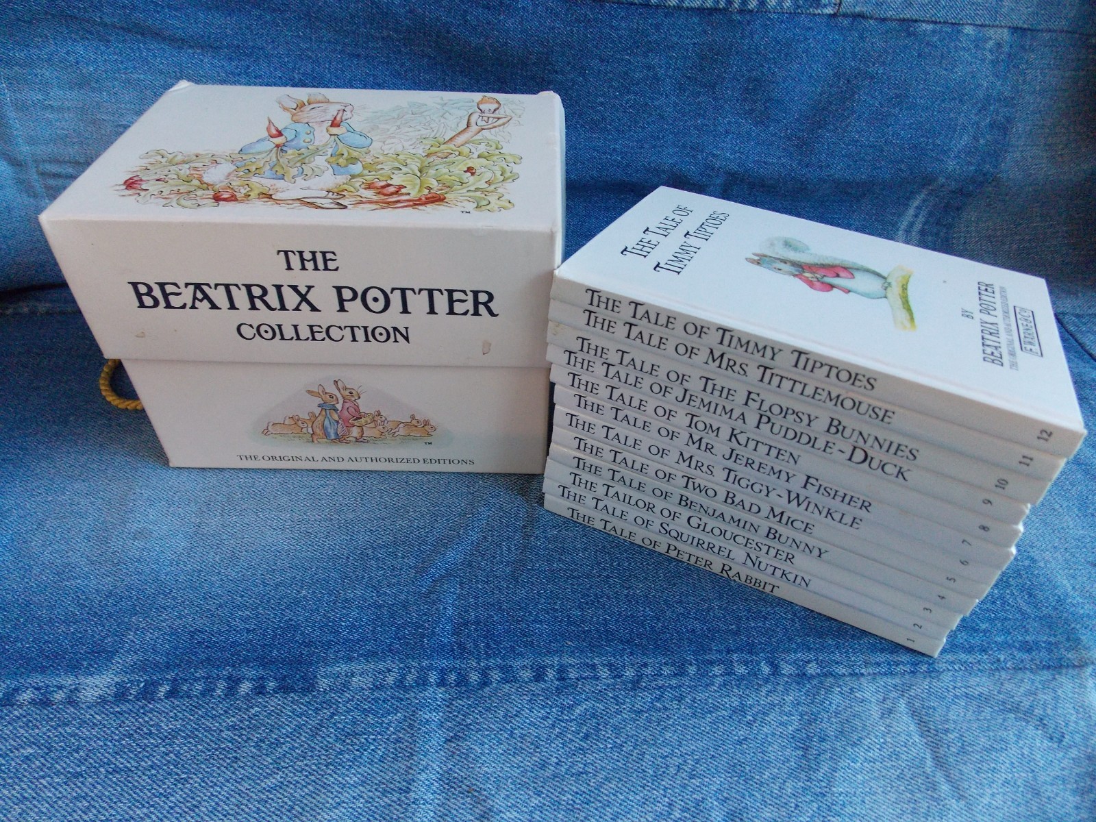 The Beatrix Potter Collection 12 Hardcover Boxed Set 1986 Frederick Warne & Co