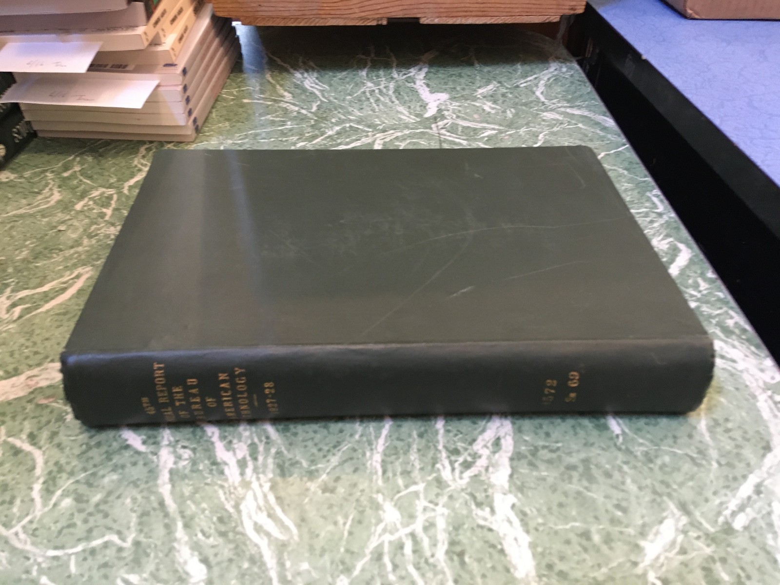 BUREAU OF AMERICAN ETHNOLOGY 45th Annual Report 1927-28 HB Smithsonian tattoo