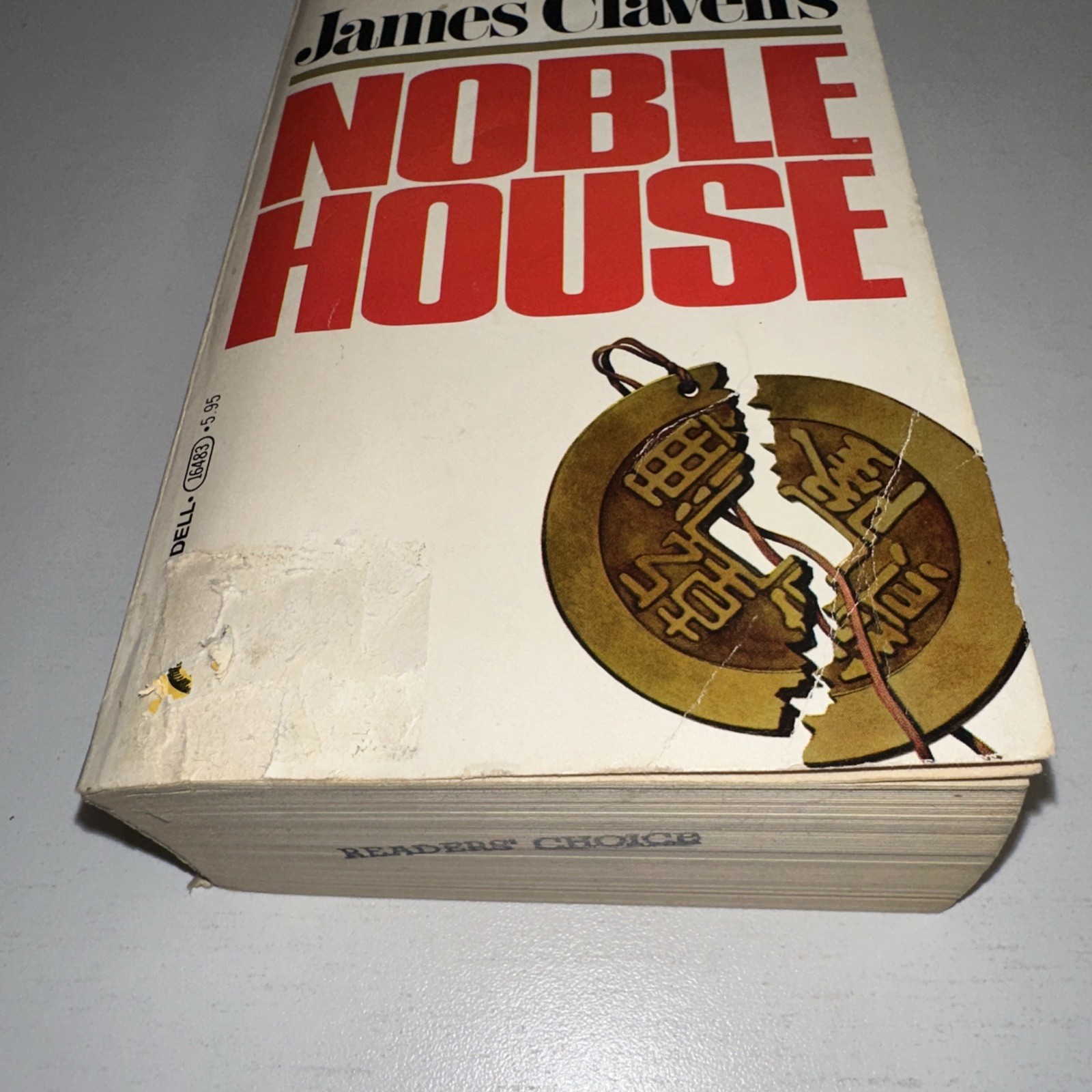 Noble House A Novel of Japan James Clavell Vintage Dell Edition 1982 PB