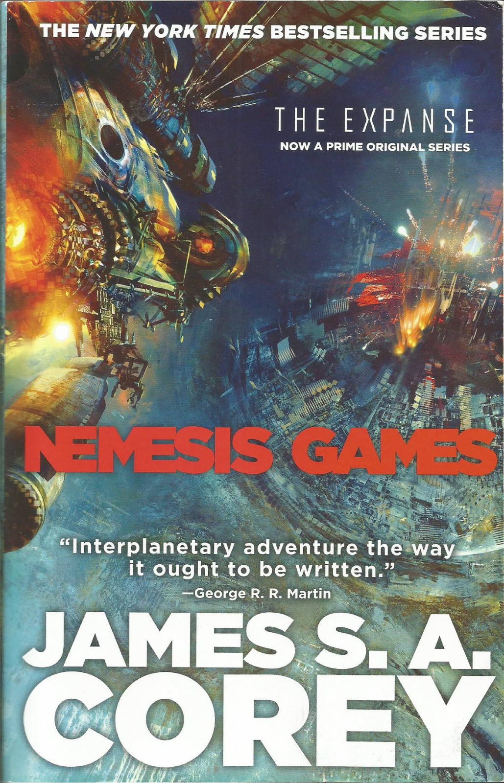 Nemesis Games by James S. A. Corey (2016, Trade Paperback)