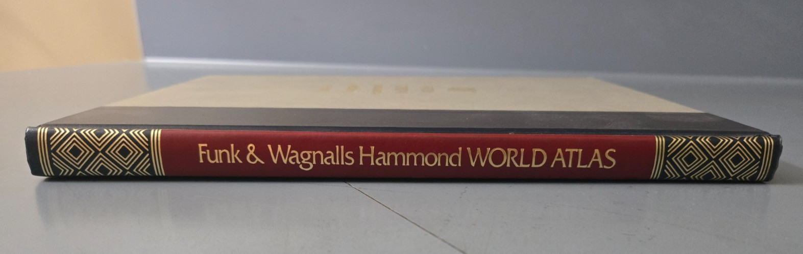 Funk And Wagnalls Hammond World Atlas 1988 Hardback Book Map