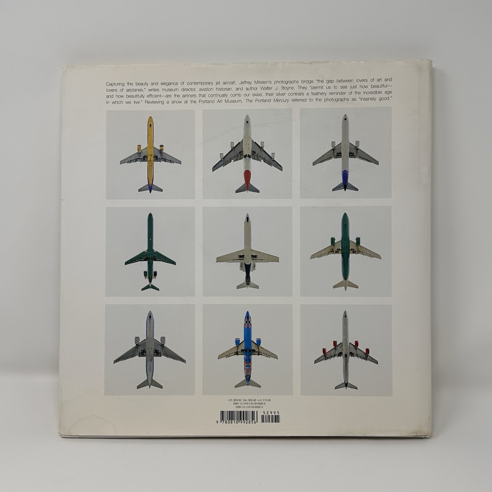 Aircraft The Jet As Art Milstein Airplane Photography Fold Out Coffee Table Book