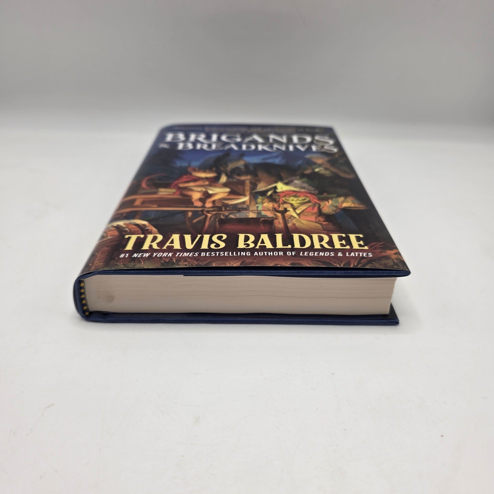 Travis Baldree Brigands & Breadknives Signed First Edition Hardcover Fantasy