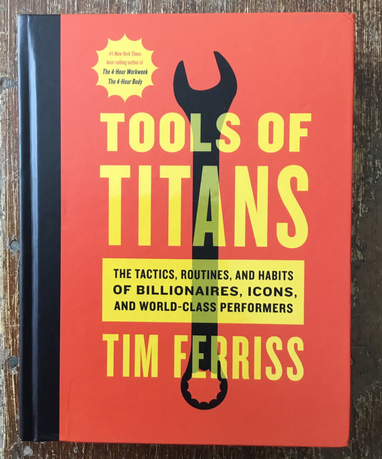 Timothy Ferriss Tools of Titans (Hardback) New Unread Excellent