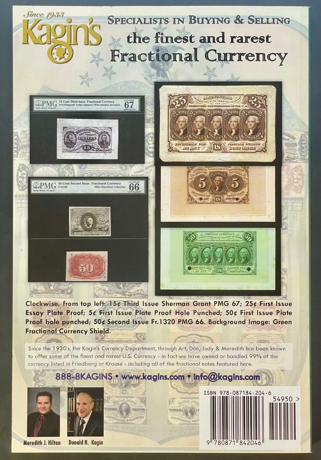 Guide to Postage & Fractional Currency Paper Money 2nd Ed FULL Color – New