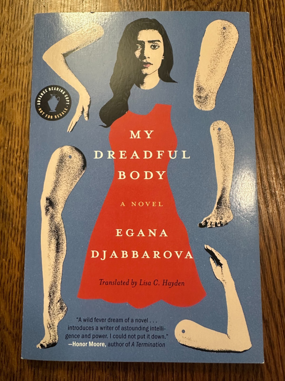 BRAND NEW ARC My Dreadful Body by Egana Djabbarova (2026, Paperback) PROOF