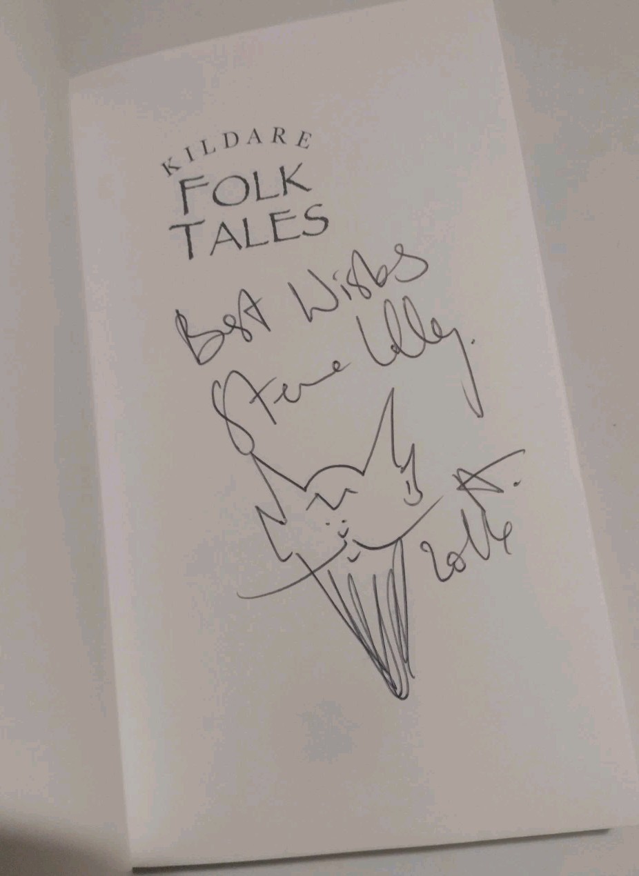 SIGNED Kildare Folk Tales By Steve Lally (Paperback)