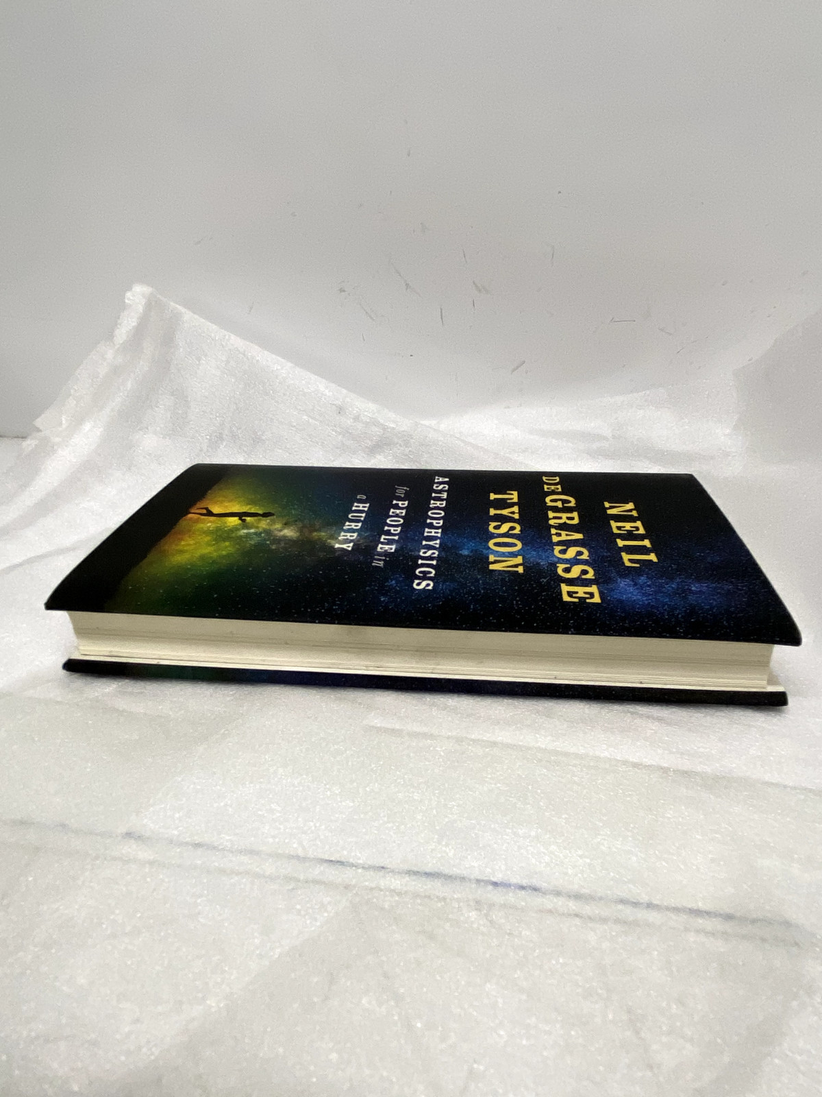 Neil DeGrasse Tyson SIGNED AUTOGRAPHED Astrophysics For People In A Hurry 1st Ed