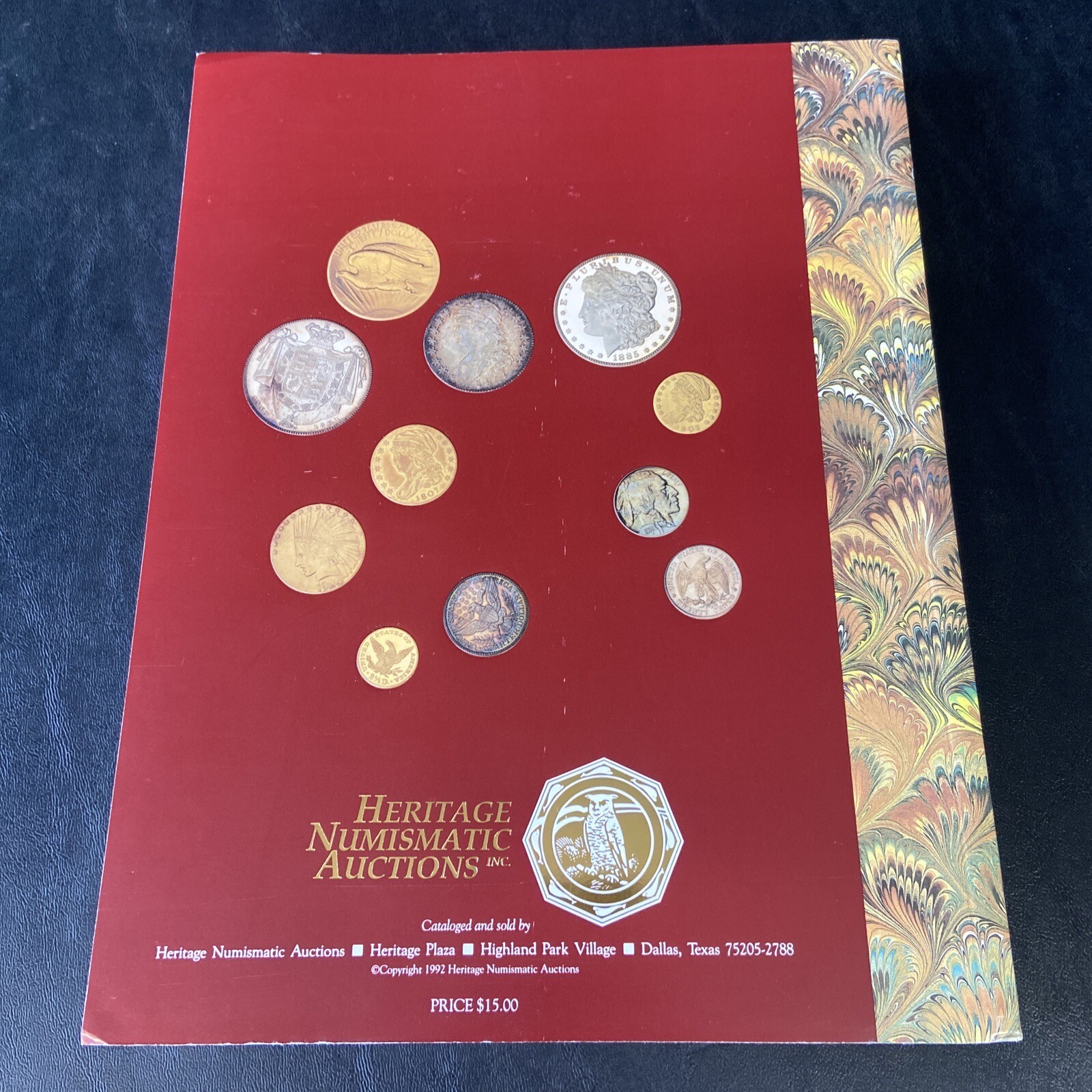 The Heritage Numismatic Coin Galleries AUCTION CATALOG – 288 Pages August 1992