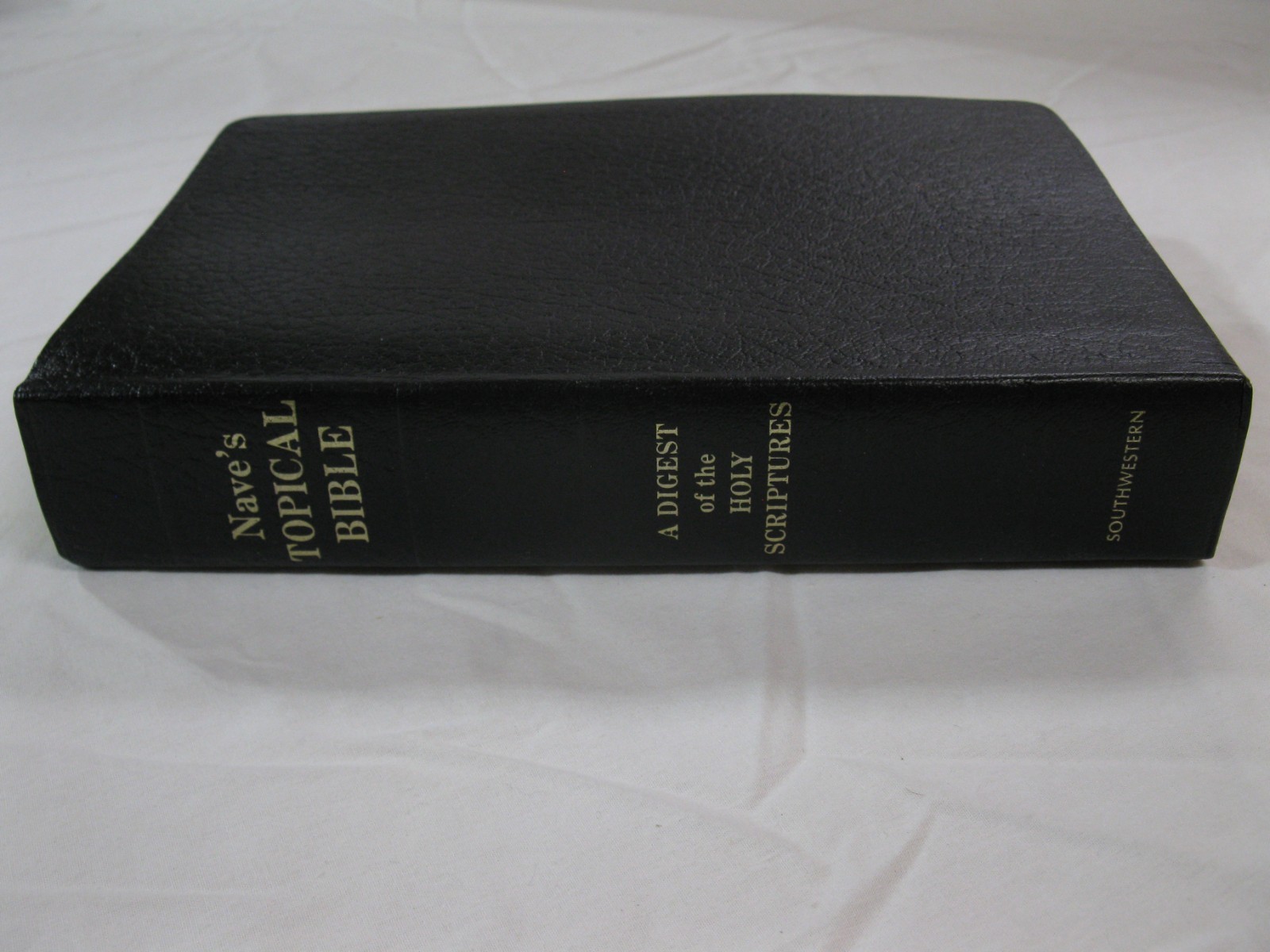 Naves Topical Bible 1962 Digest Of Holy Scriptures Thumb Indexed Vintage