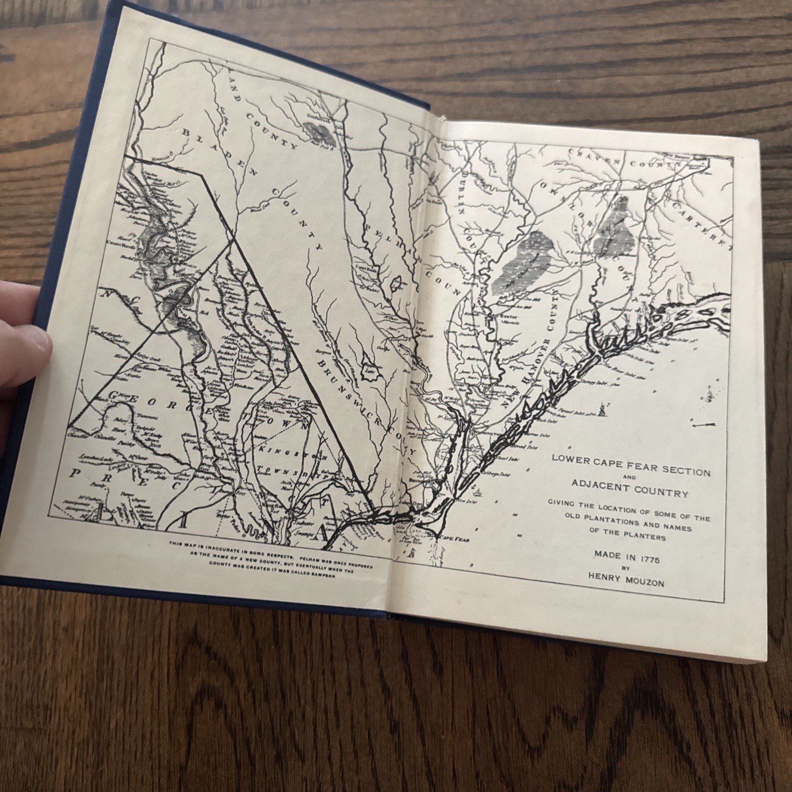 Chronicles Of The Cape Fear River 1660-1916 James Sprunt 1974 HC