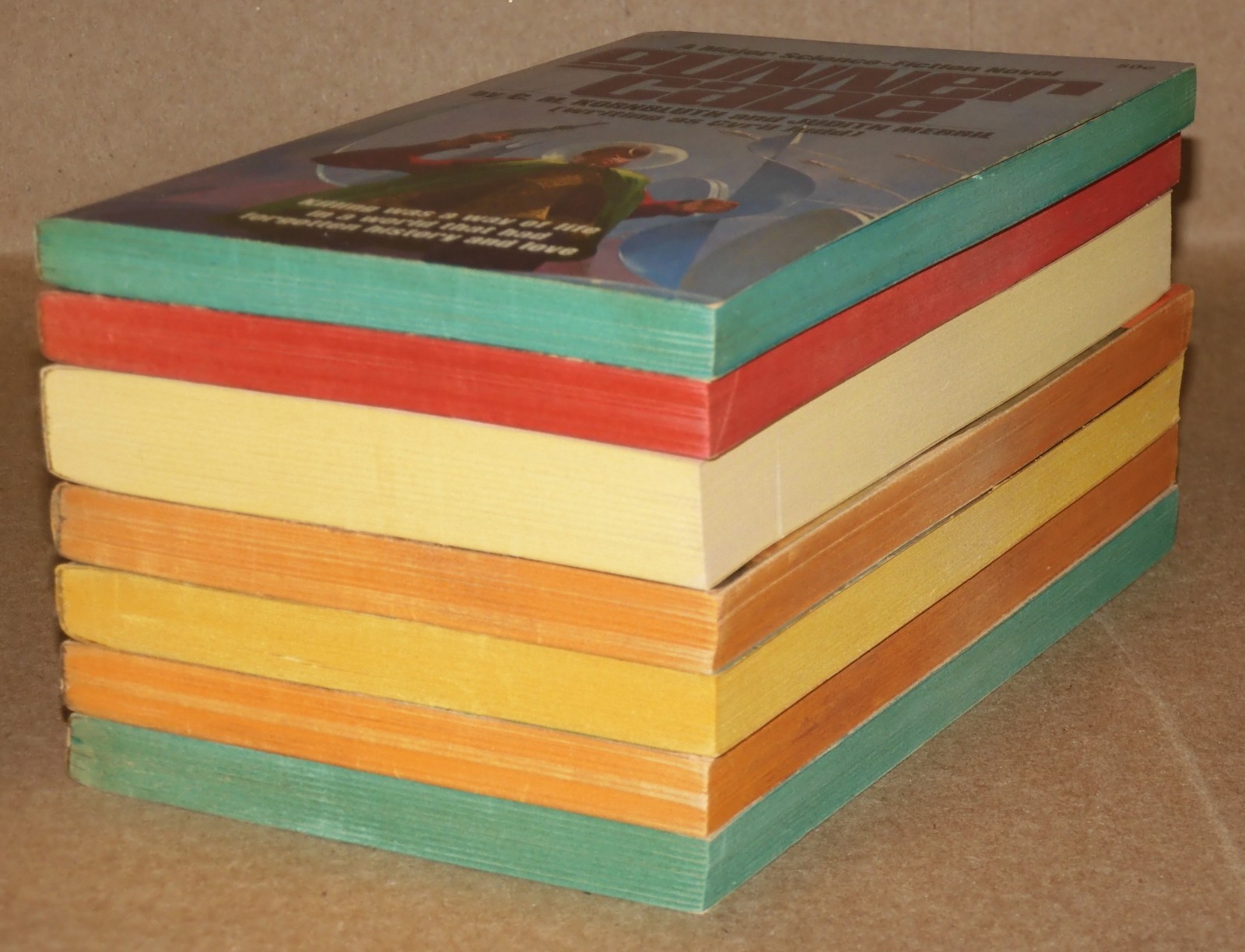 C. M. KORNBLUTH Lot 7 1950s Classic Sci-Fi PBs 3 Novels & 4 Collections VGC!