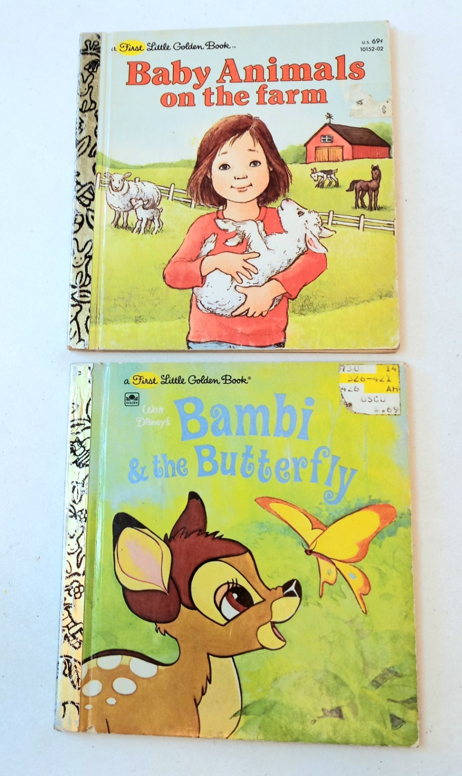 Lot of 15 VINTAGE 80s My First Little Golden Books Teacher Library Pediatrics