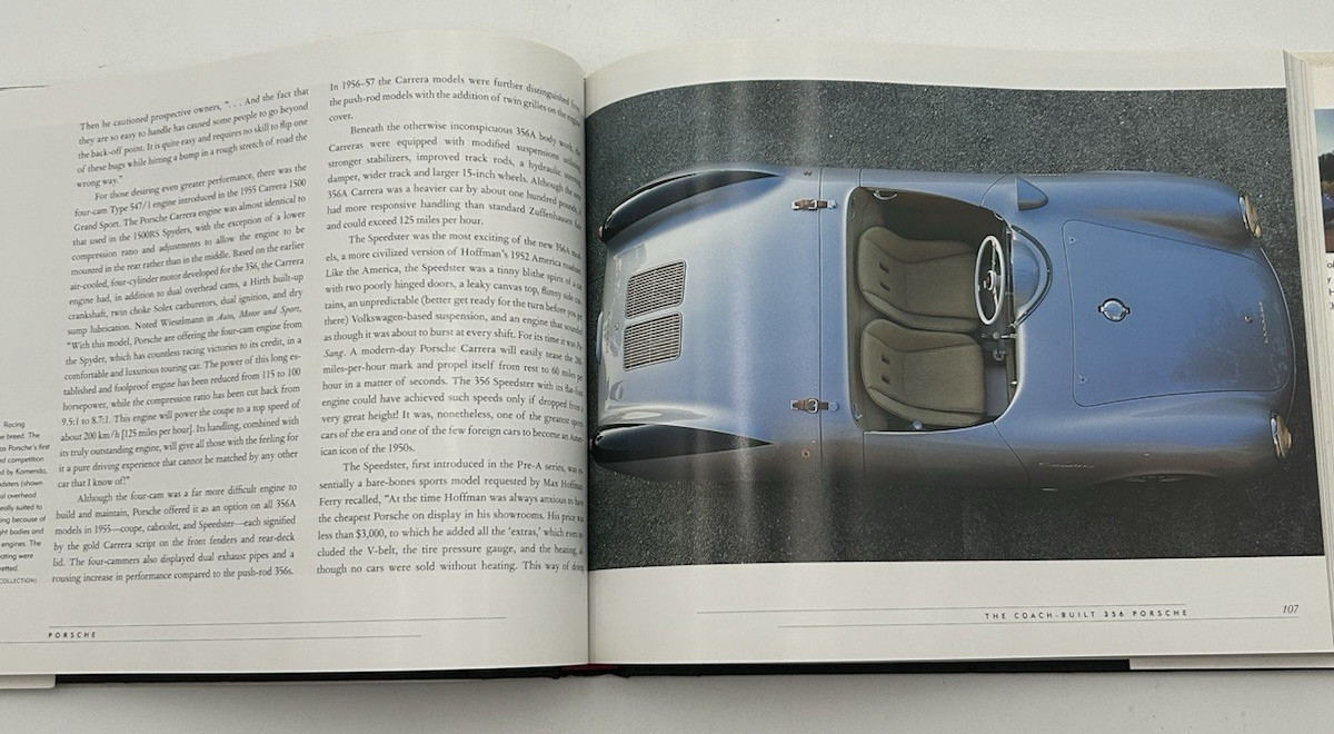 PORSCHE The Road from Zuffenhausen HC Dennis Adler 9″ x 11″ First Edition