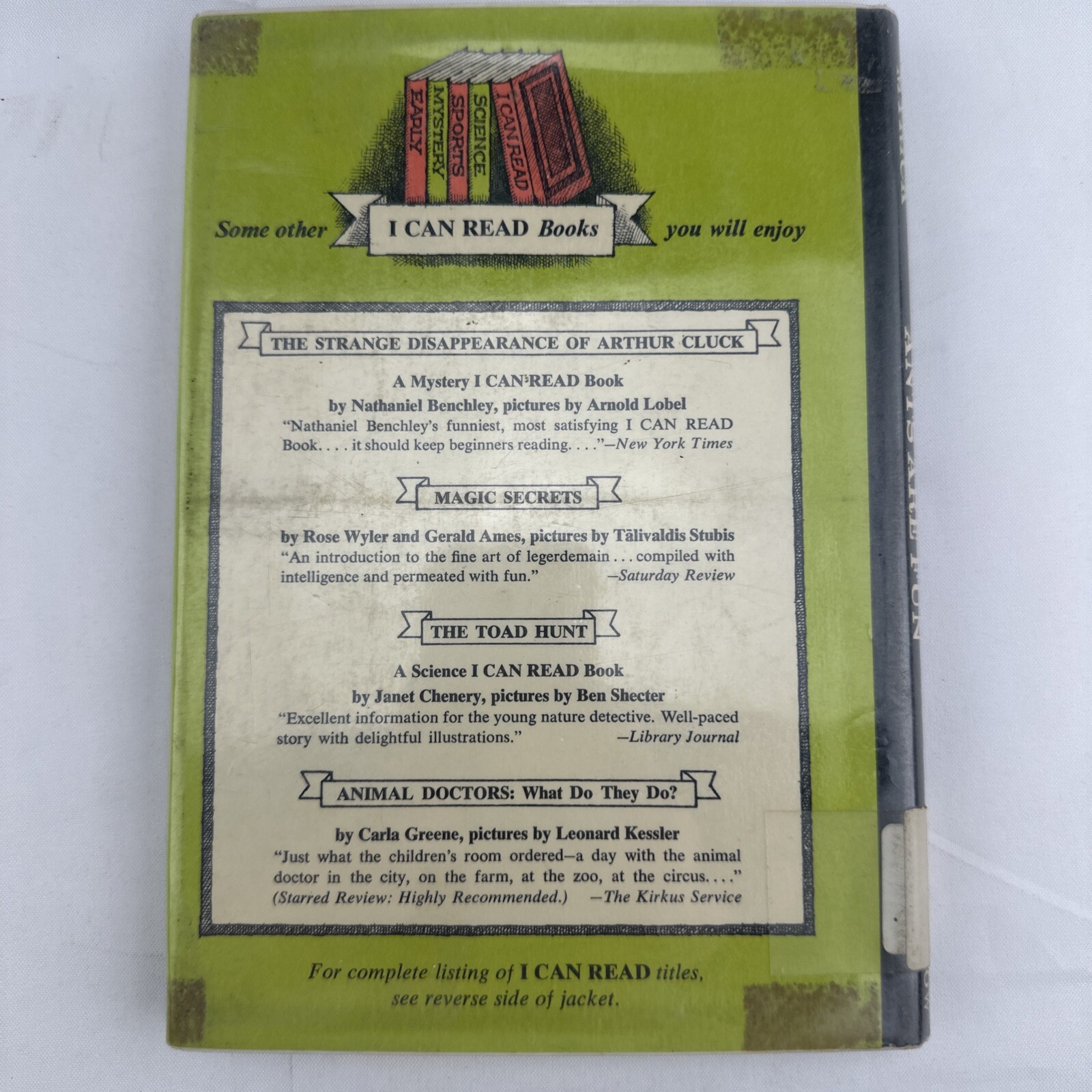 Ants Are Fun Mildred Myrick Arnold Lobel 1968 Hardcover I Can Read