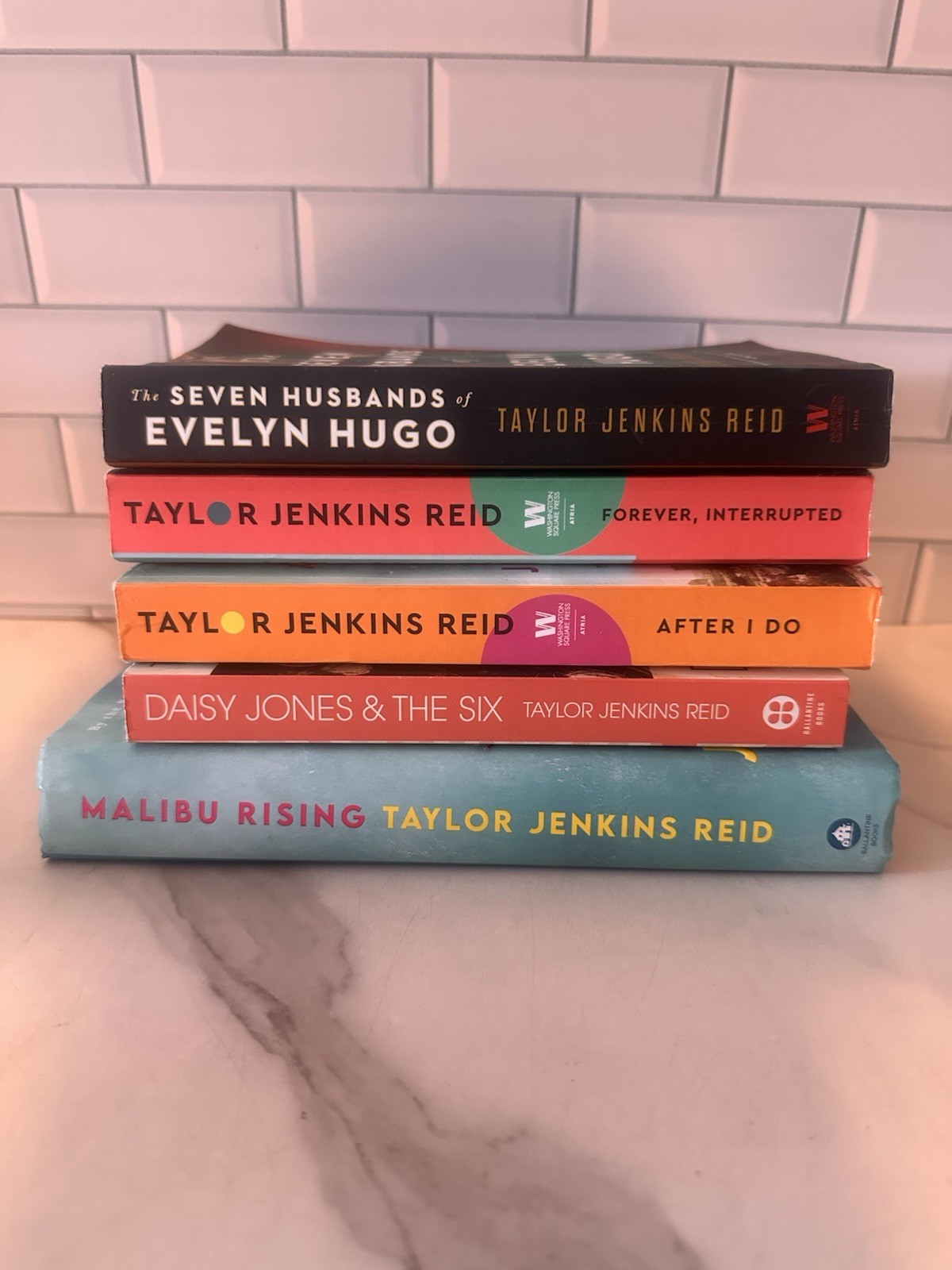 Taylor Jenkins Reid Lot Of 5 Evelyn Hugo Daisy Jones Malibu Rising