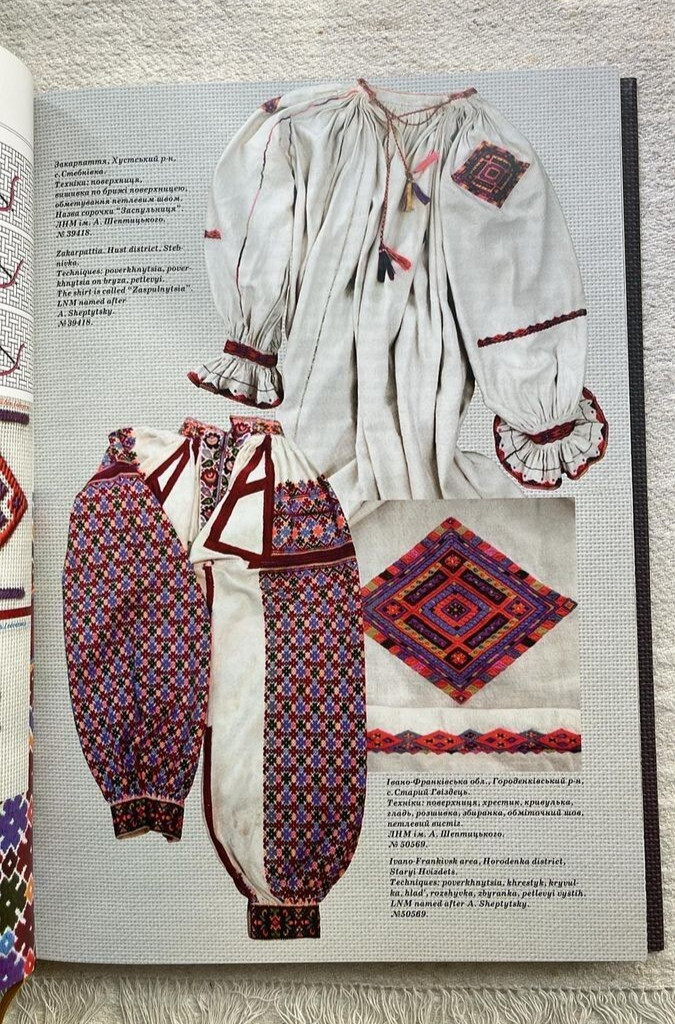 2023 The art of Ukrainian embroidery/technique/Folklore/Ethnography rare book
