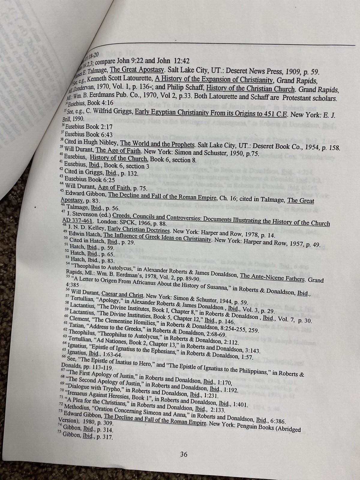 Mark L. McConkie HOW GOD LOST HIS BODY 2000 article 39 printed pages (not book)