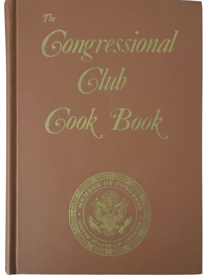 OBO📜🍽️ 1982 THE CONGRESSIONAL CLUB COOK BOOK CLASSIC WASHINGTON DC COOKBOOK🍽️