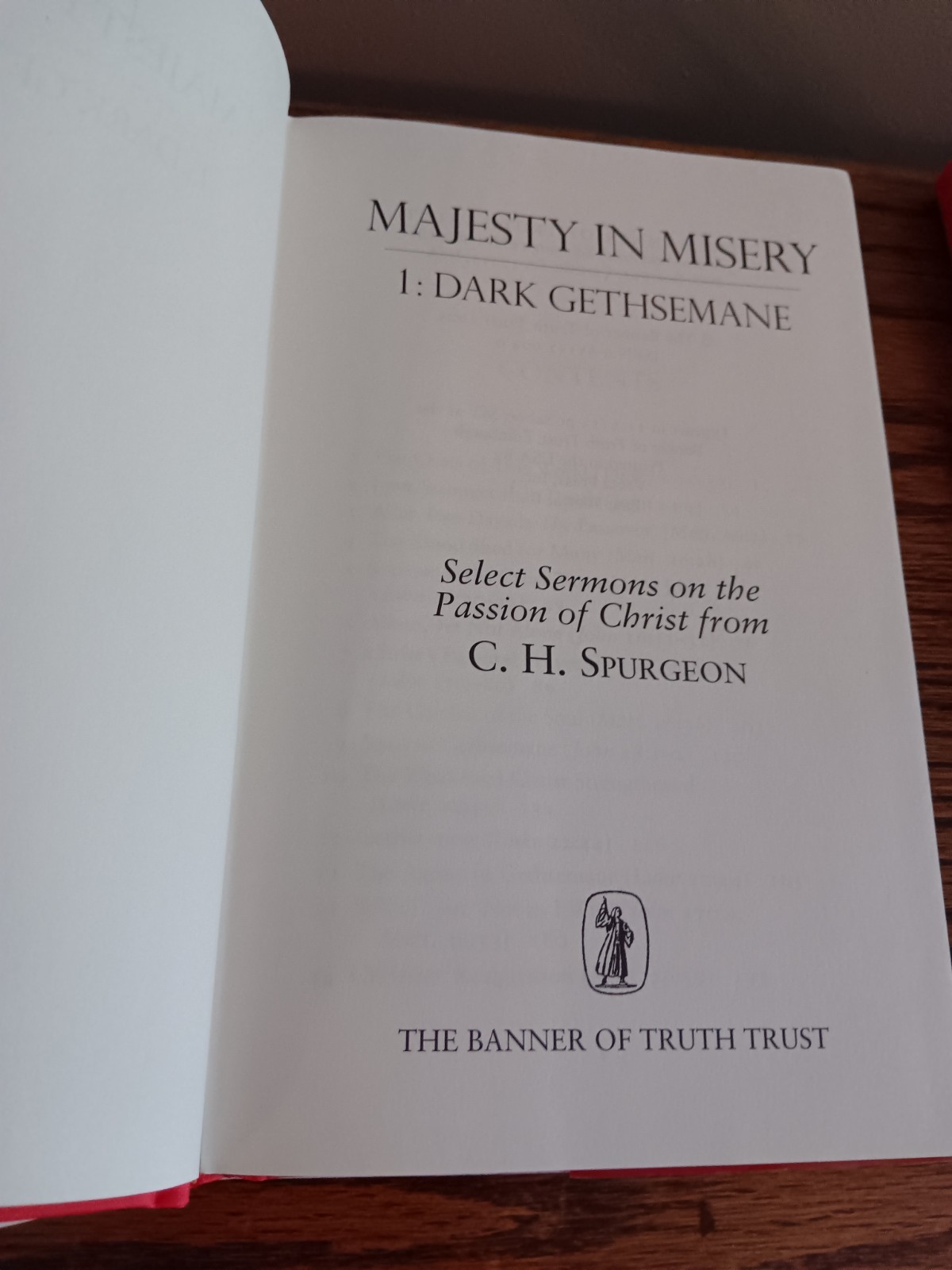 Majesty In Misery Volumes 1 & 2 C H Spurgeon Banner Of Truth (Read Description)