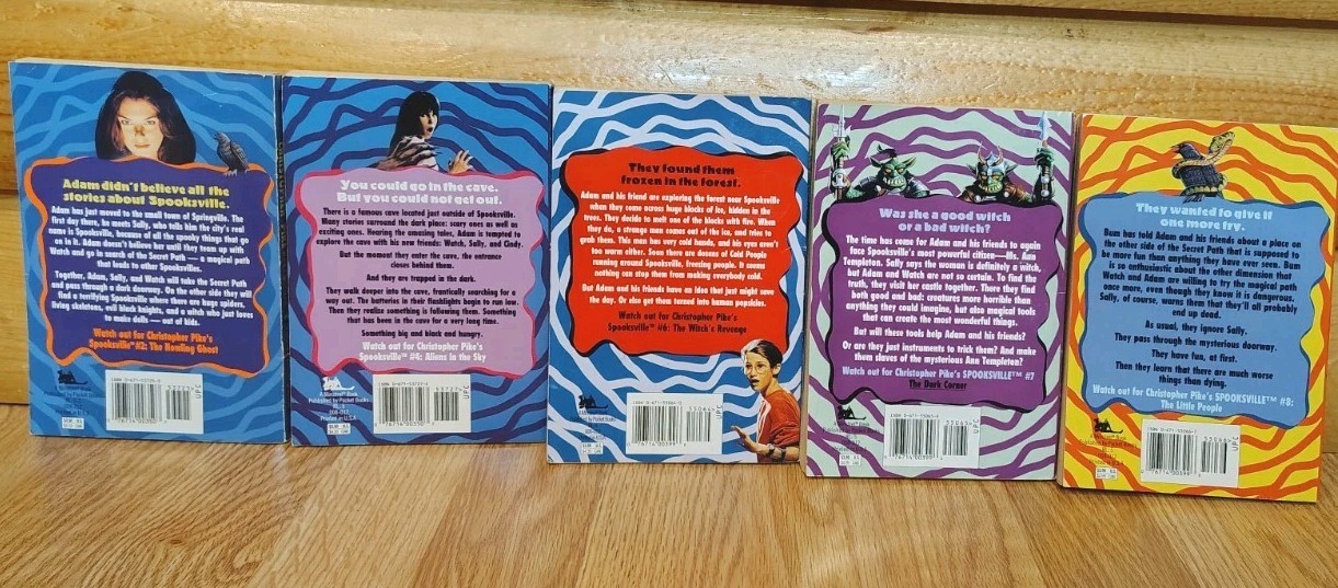 CHRISTOPHER PIKE 25 DIFFERENT BOOKS SPOOKSVILLE 1ST PRINTINGS BOX SET YA HORROR