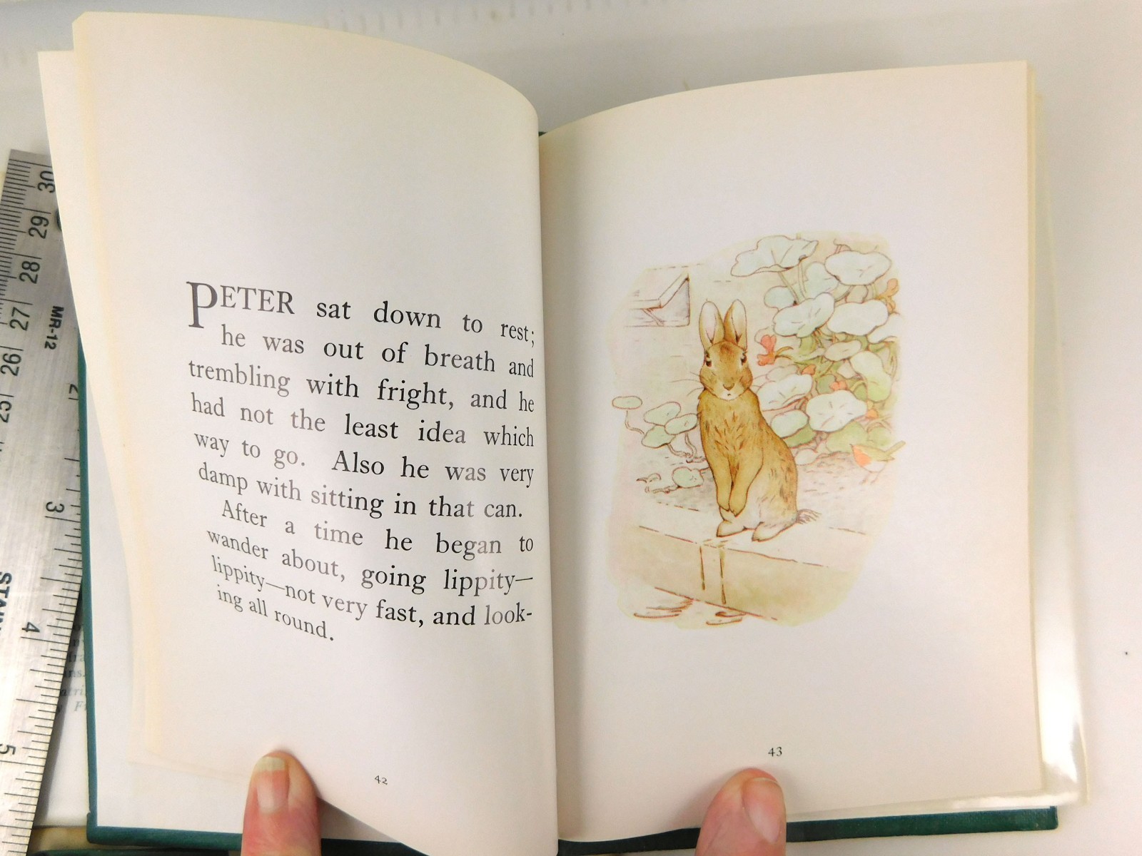 Peter Rabbit Library Editions, Beatrix Potter, Books 1 – 6 Hardcover Warne 1976