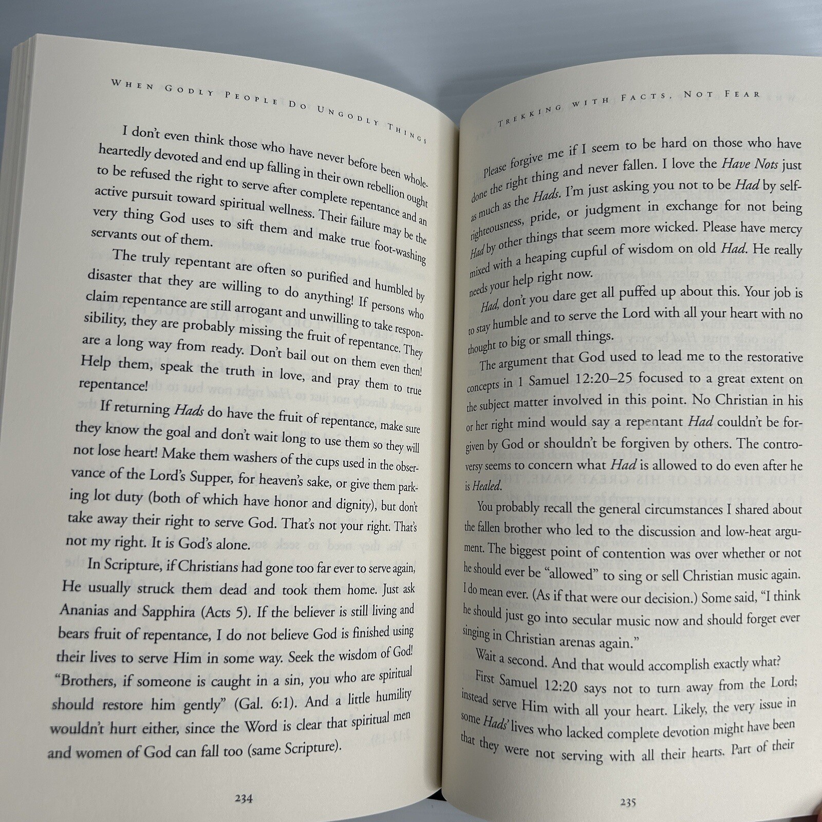 When Godly People Do Ungodly Things by Beth Moore Hardcover