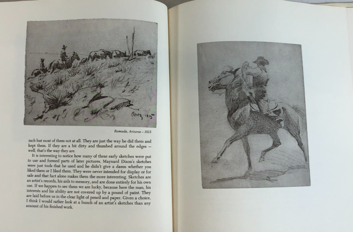 Maynard Dixon Sketch Book, Perceval, 1967, E-119