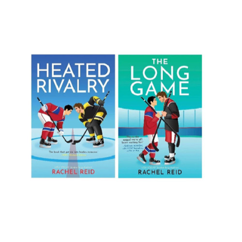by Rachel Reid Heated Rivalry & The Long Game 2 Books set English Free Shipp