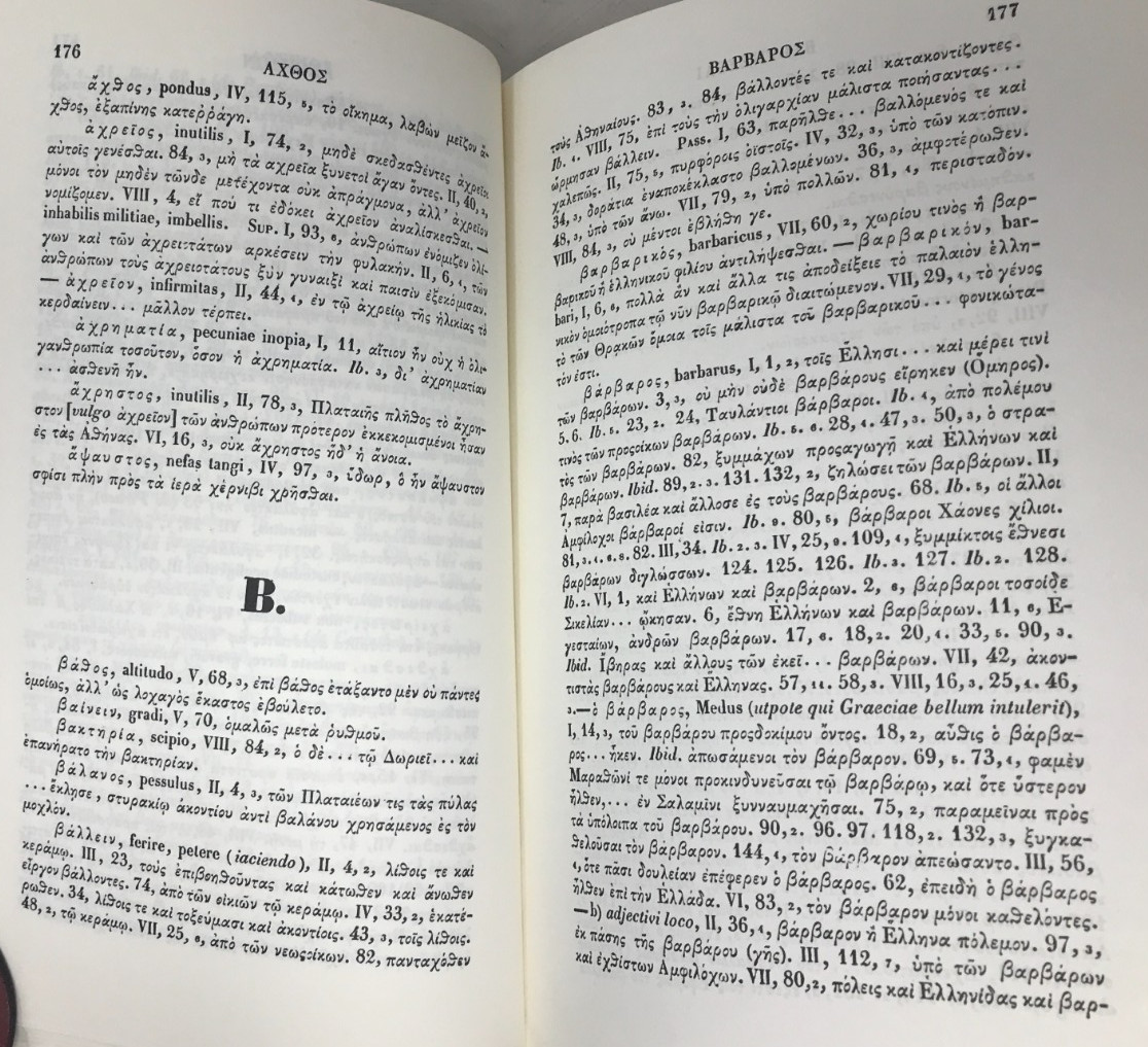 Lexicon Thucydideum, vol. 1 & 2, Betant, 1969, E-119