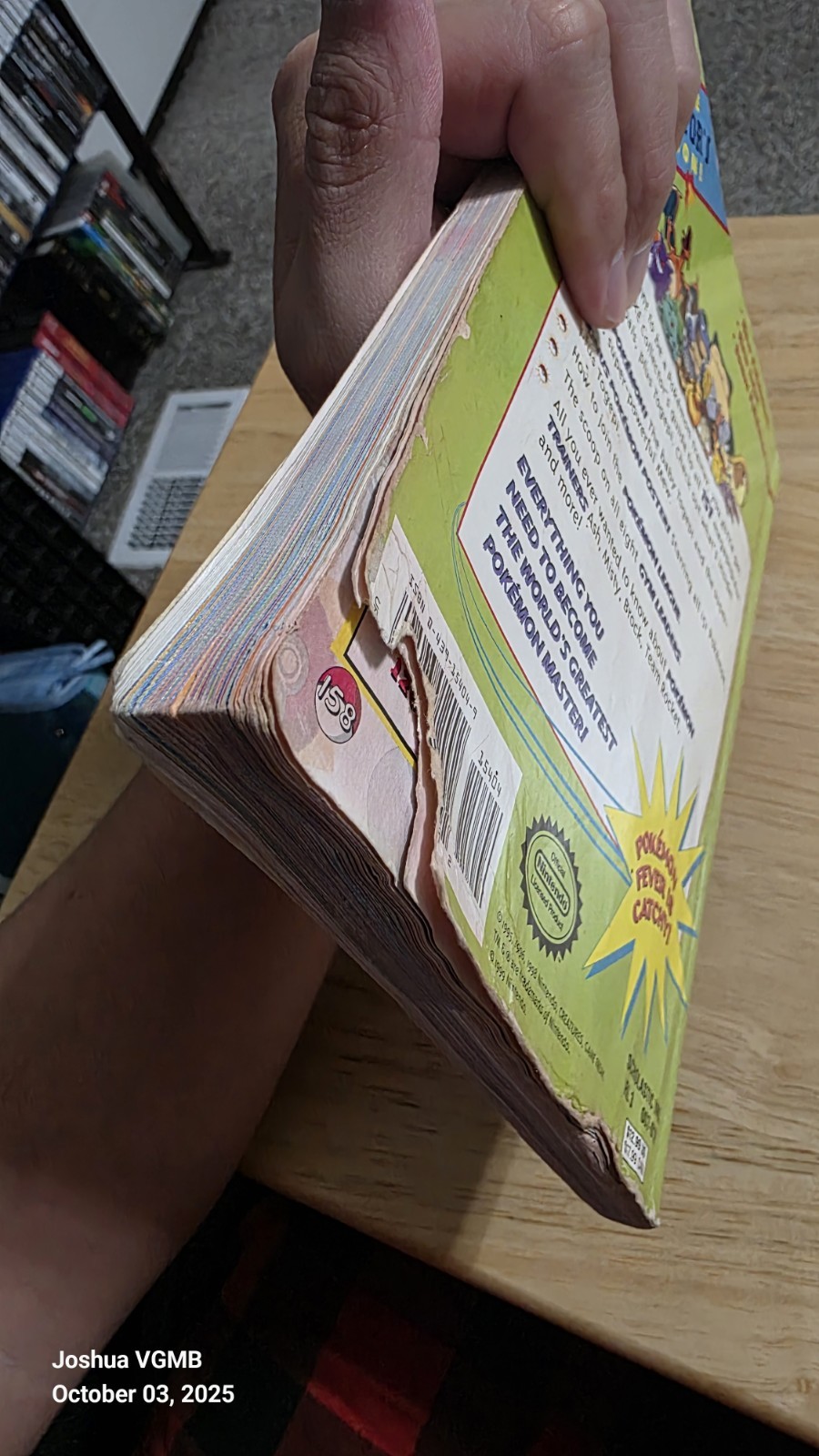 Official Pokemon Handbook by Maria S. Barbo (1999, Trade Paperback) (No Poster)