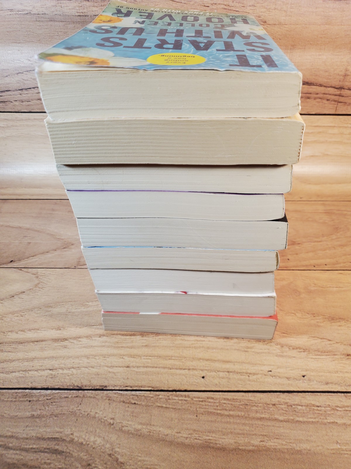 Colleen Hoover Lot of 9 Trade Paperback Books Very Good