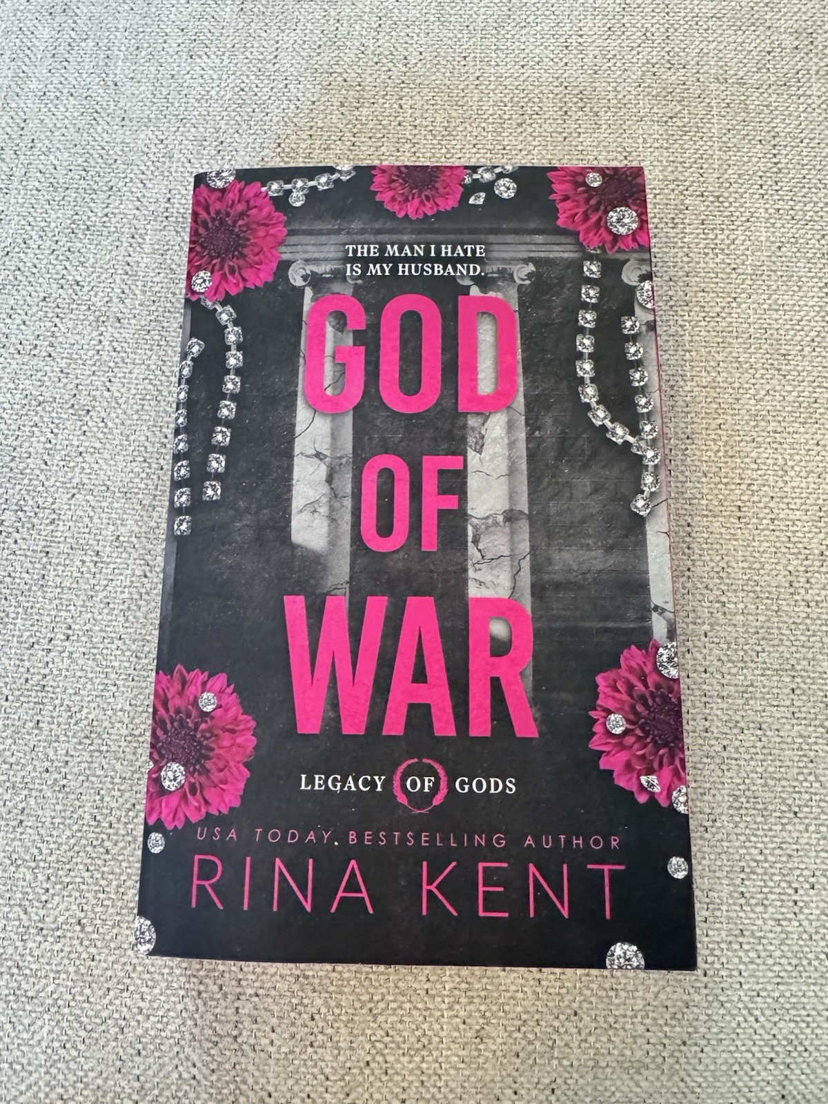 God Of War By Rina Kent Signed Deluxe Edition With Sprayed Edges Legacy Of Gods