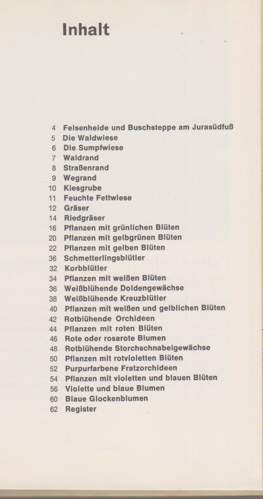Wiesenblumen II (Hallwag Taschenbuch 24 Botanik) (Hardcover: Meadow Flowers) In
