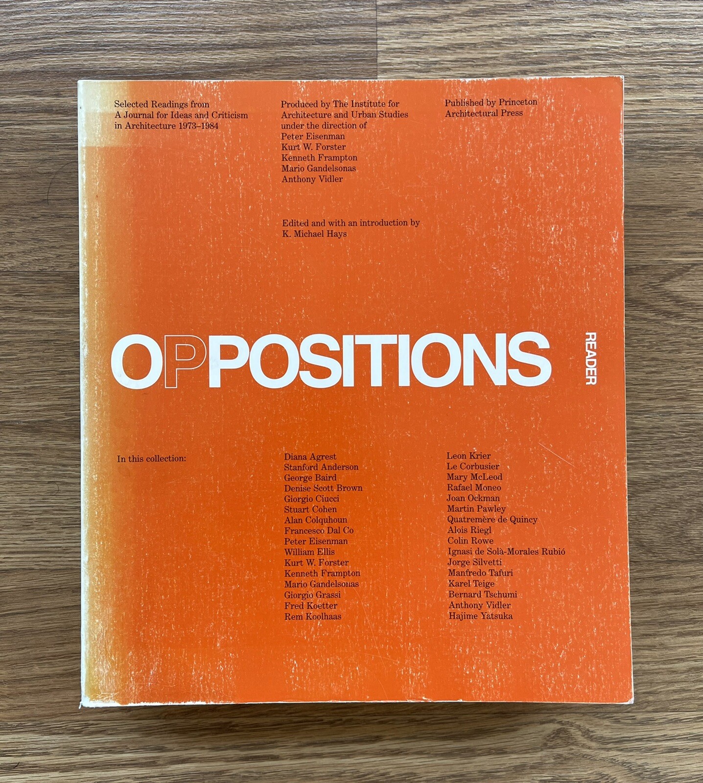 Oppositions Reader : Selected Essays 1973-1984 (Paperback)