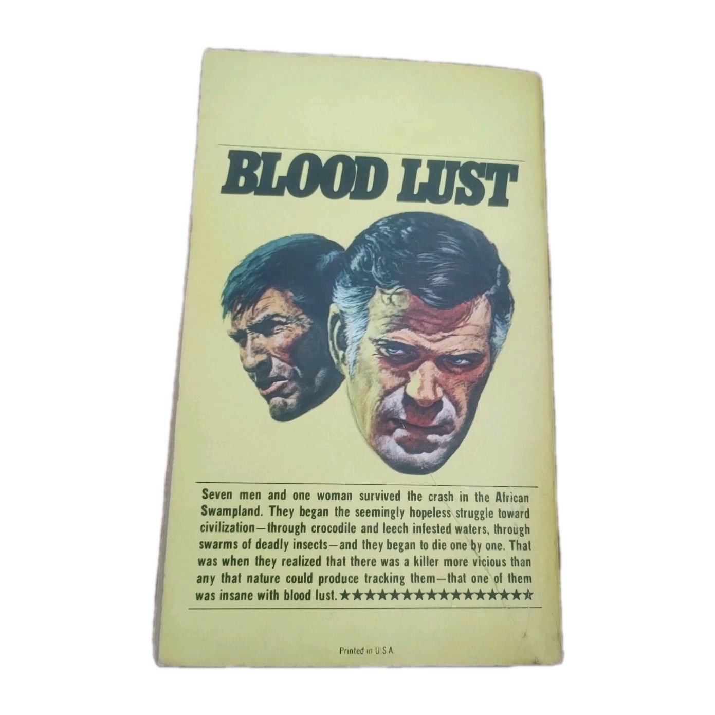 Ralph Hayes A Taste for Blood The Hunter #3 Savage 1975 Vintage LB Paperback