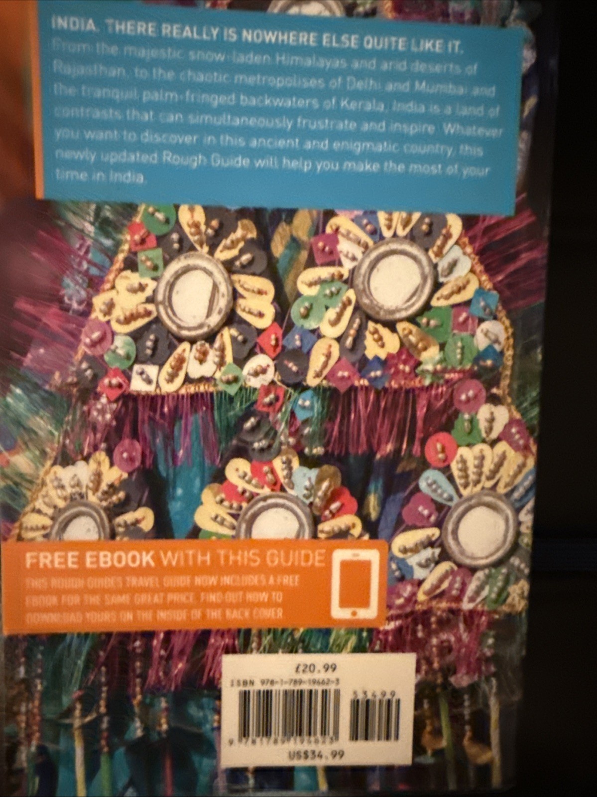 Rough Guide to India (Travel Guide with Free EBook) by Rough Guides (2019, Trade