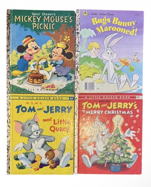 Lot of 30 Little Golden Books Vintage to Modern Various Conditions As Shown