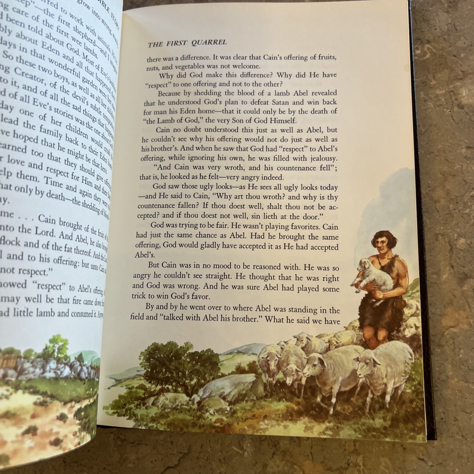 Vintage 1953 The Bible Story, Vol. 1- Arthur S. Maxwell – Hardcover