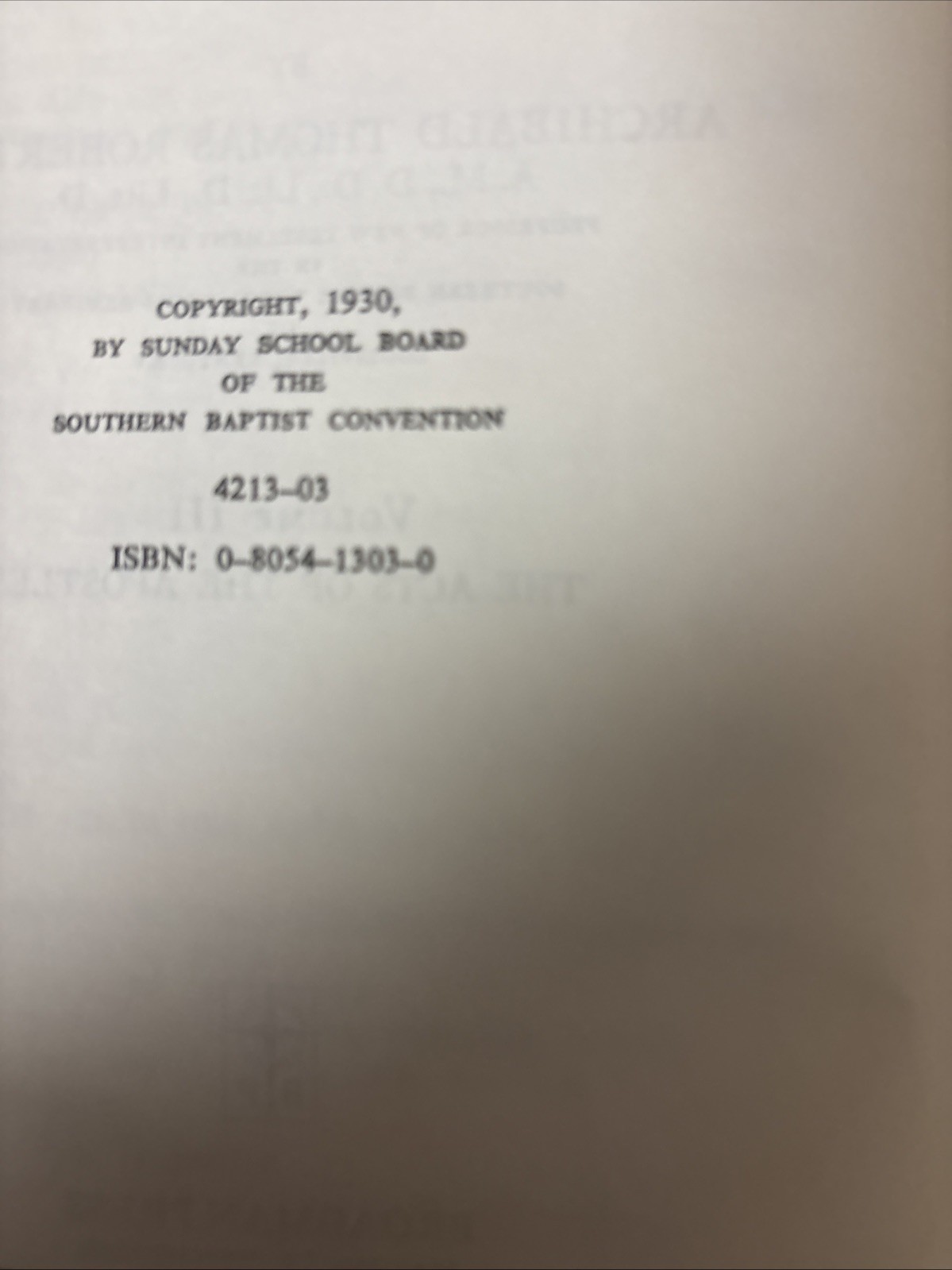 Word Pictures in the New Testament 4 Volumes I, III, IV, V by A.T. Robertson