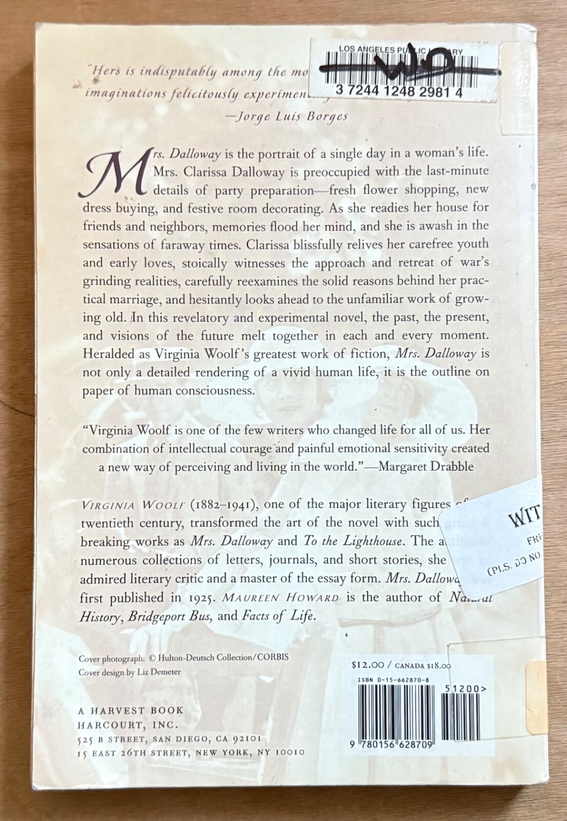 MRS. DALLOWAY: The Virginia Woolf Library Authorized Edition – PAPERBACK