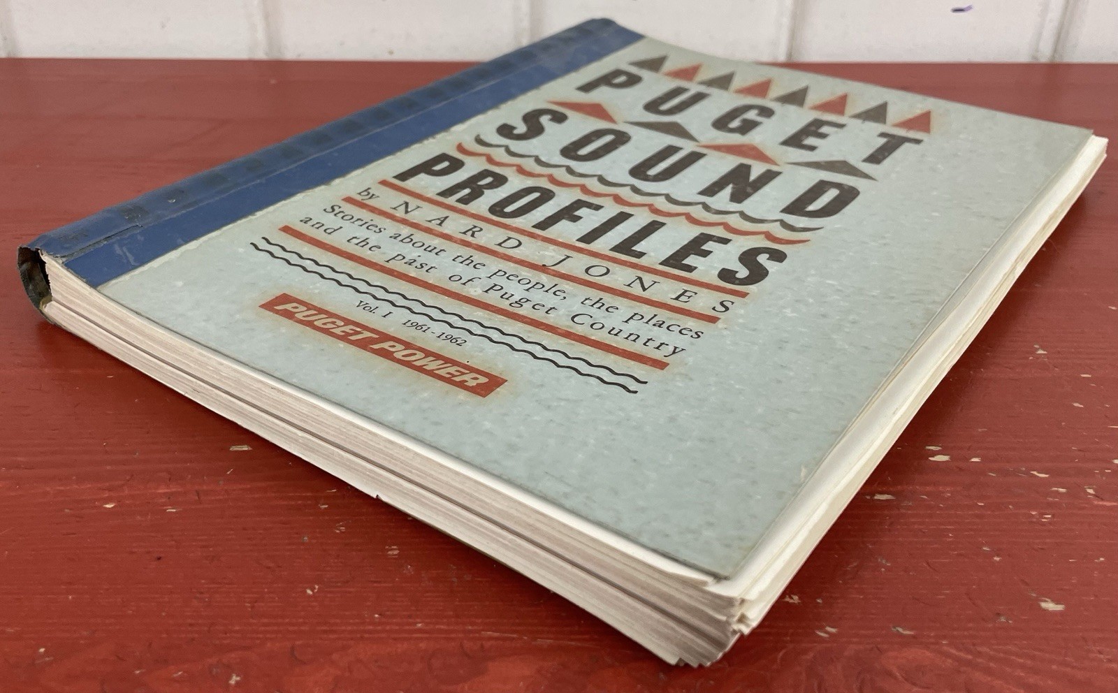 Puget Sound Profiles Volumes 1 & 2 by Nard Jones VTG Spiralbound 2-in-1 PB 1963