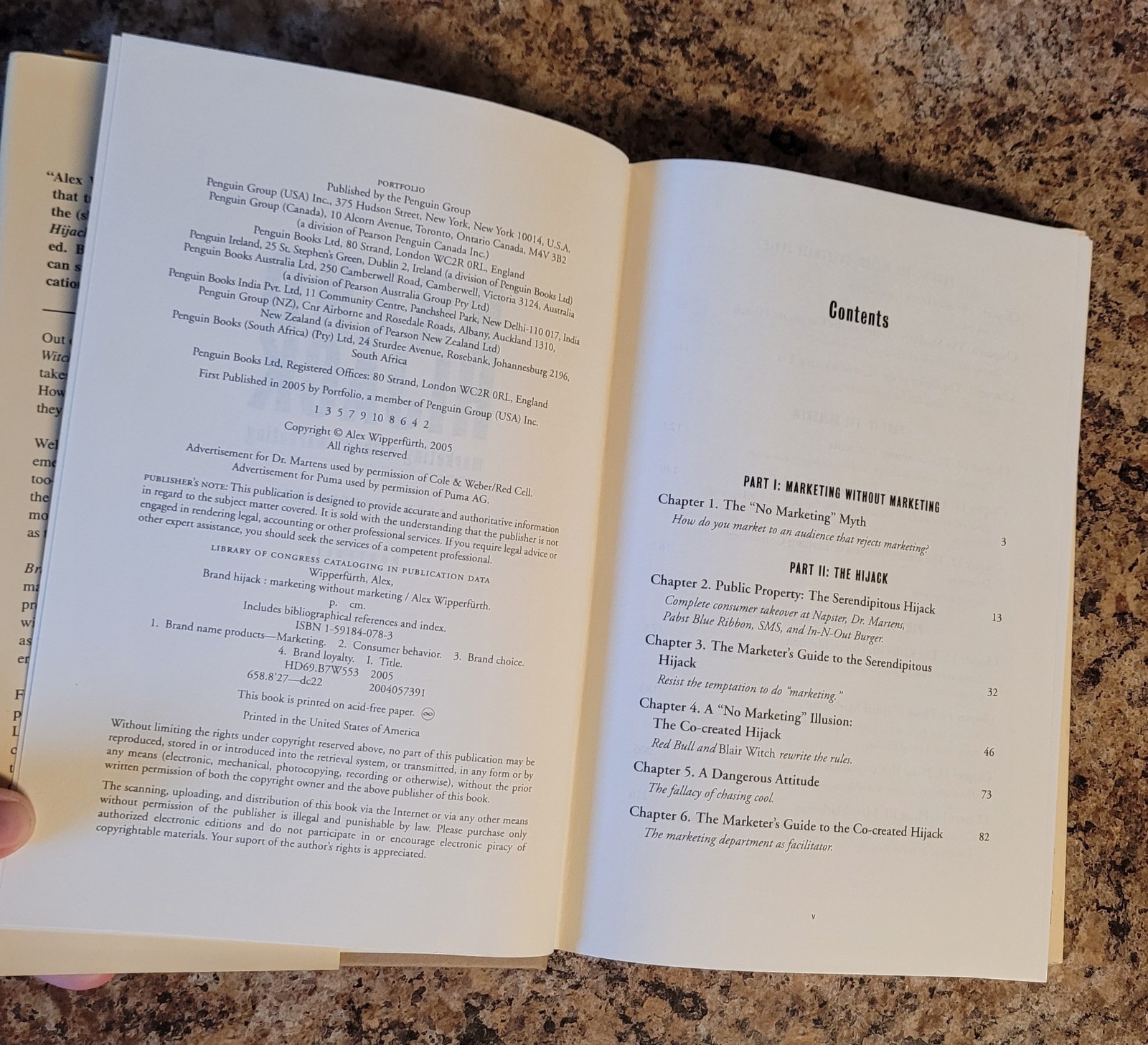 Brand Hijack : Marketing Without Marketing by Alex Wipperfurth (2005, HC, *LN*)