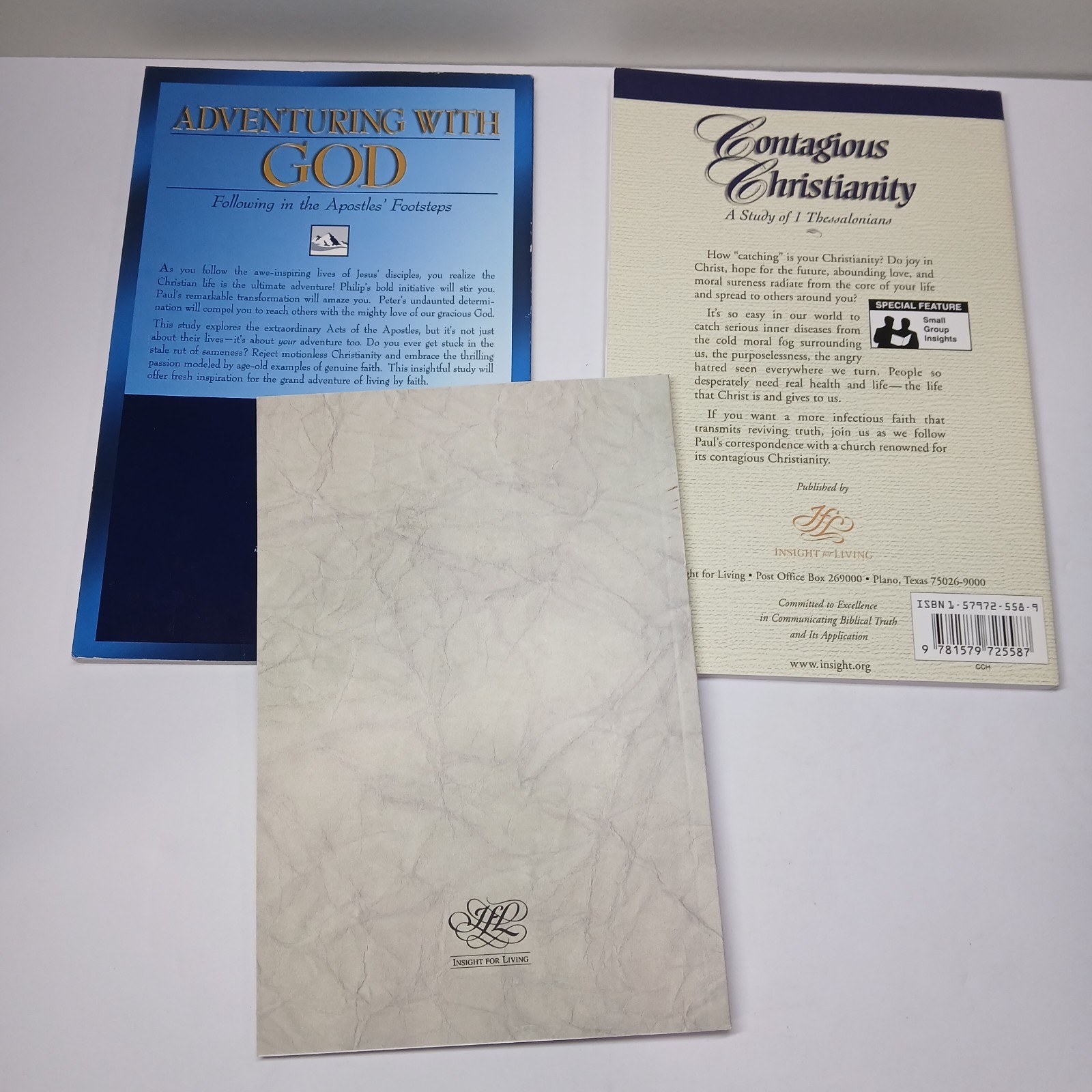 Charles Swindoll Study Guide, Booklet Bundle Adventuring, 1 Thessalonians, Moses