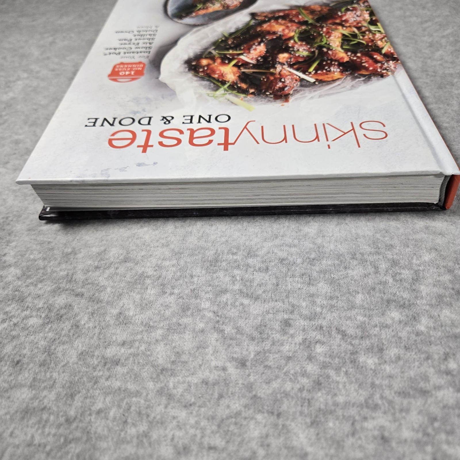 Skinnytaste One Done 140 No-Fuss Dinners Hardcover Cookbook Meal Gina Homolka