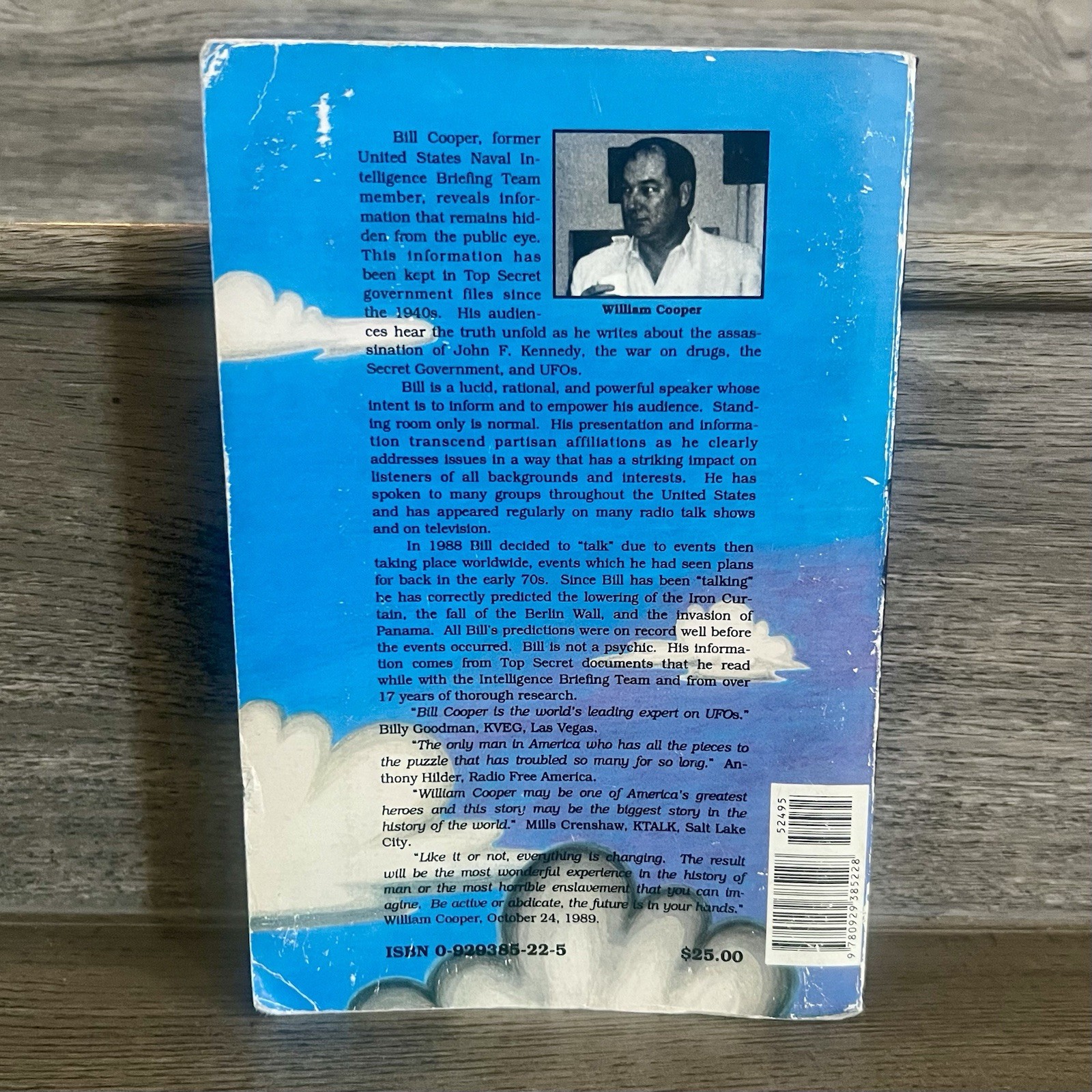 Behold a Pale Horse 1991 by William Cooper UNREVISED 500 pages | P of Z + CFR