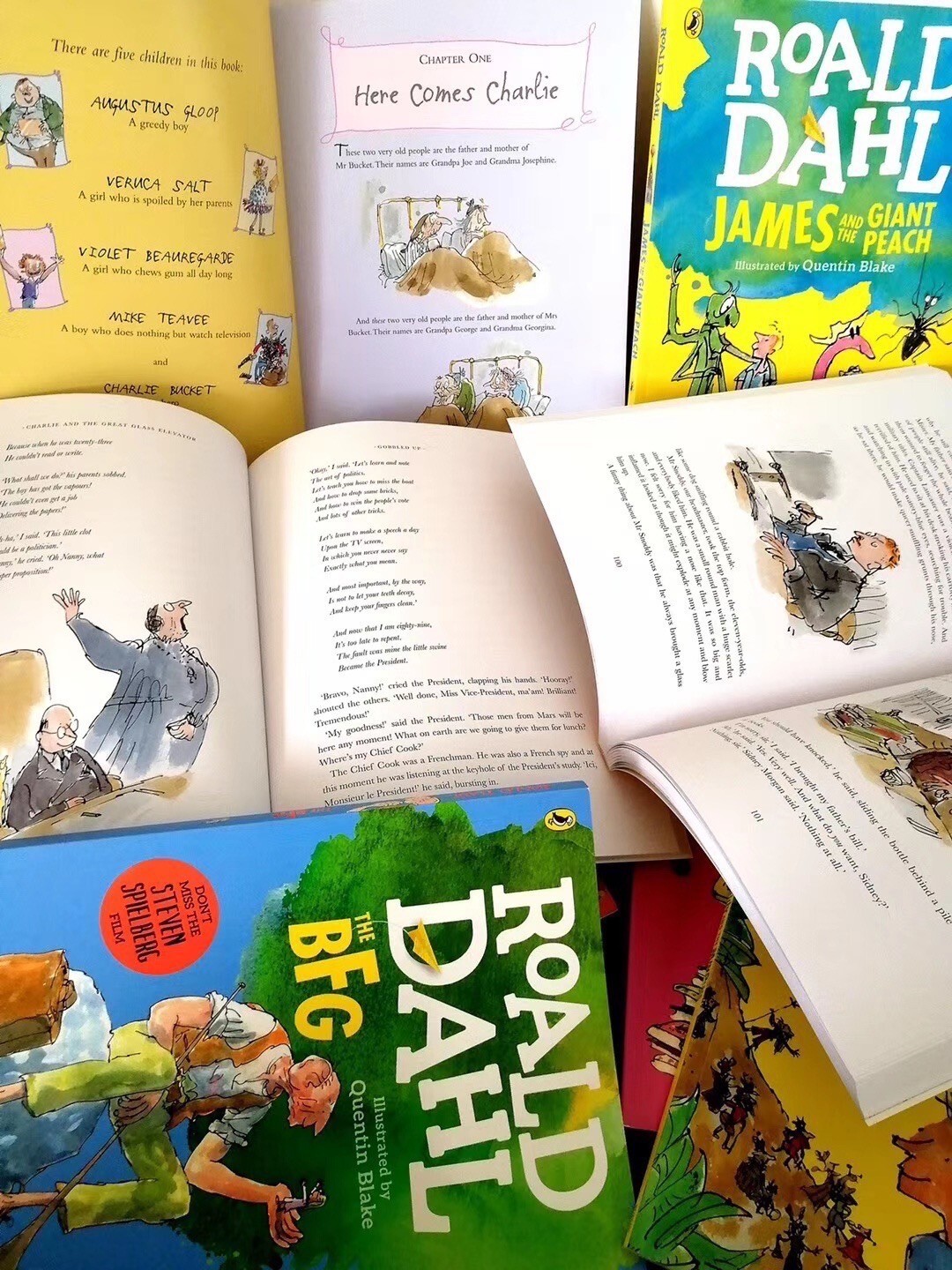 Roald Dahl in Colour: Complete 20-Book Boxed Set