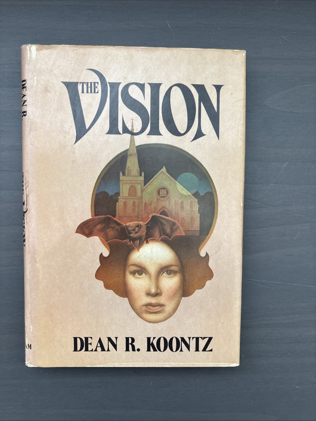 THE VISION DEAN KOONTZ 1977 1ST HCDJ