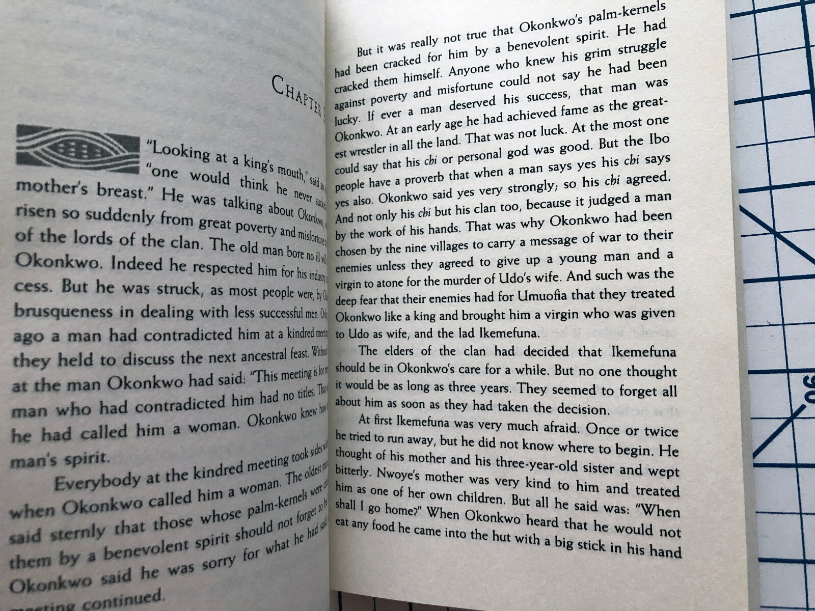Things Fall Apart: A Novel by Chinua Achebe – 1994 Paperback Penguin